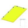Prancheta Desenho Técnico Arquitetura Engenharia Amarelo A1 - 1