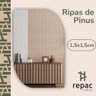40 Ripas P/ Artesanato Repac Madeiras Pinus 40x1,5x1,5cm - 2