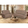 Conjunto de Sofá 2,00 X 1,50m 3 e 2 Lugares Suede Filadélfia - 1