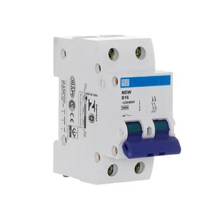 Disjuntor Bipolar Weg Mdw-c10a,16a,32a,40a,50a,63a Curva C - 16a