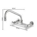 Ver imagem 4 de Misturador de Cozinha Parede Nya 1/4 de Volta 25885 Meber - Cromado