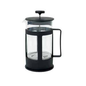Cafeteira Prensa Francesa 600ml Vidro Borossilicato Preta - Mozcada