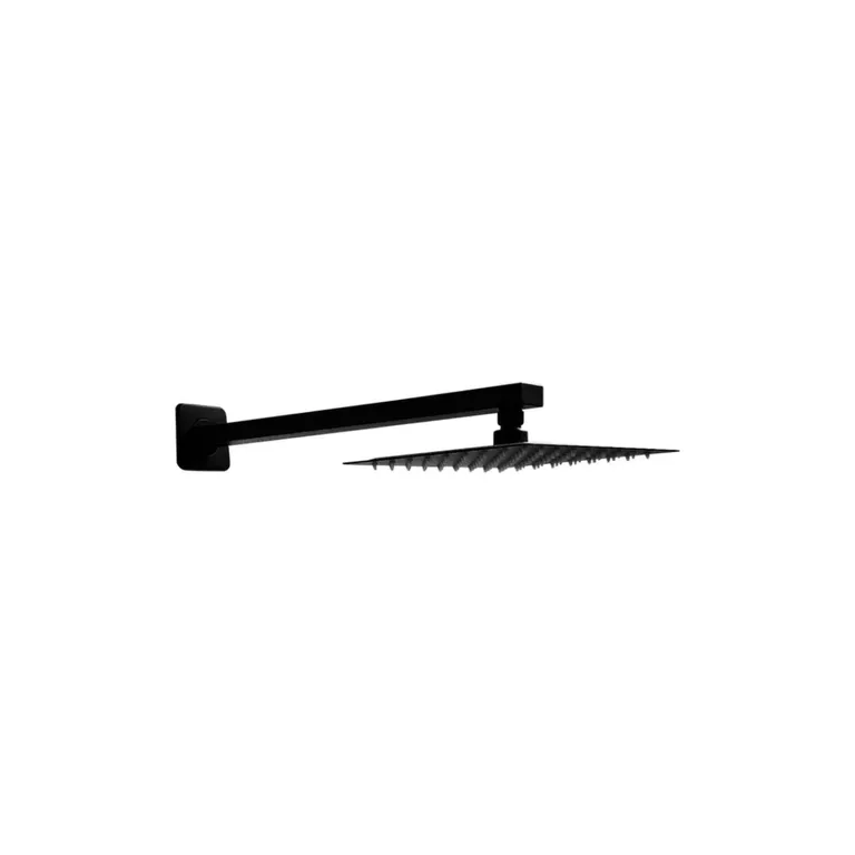 Chuveiro Quadrado de Luxo em Aço Inoxidável Black Matte