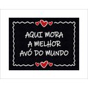 Ver imagem 3 de Tapete Capacho Aqui Mora a Melhor Avó do Mundo