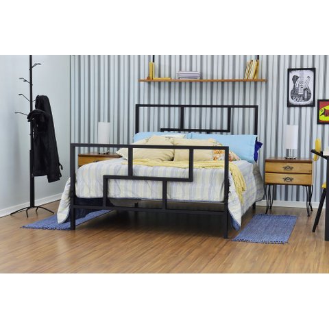 Cama de Ferro Metalon Viúva