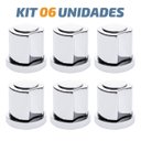 Ver imagem 1 de Kit 06 Acabamento De Registro C50 Cromado Padrão Deca