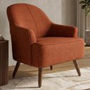 Ver imagem 2 de Poltrona Decorativa Naomi Pes Madeira Linho Color Trend Tca 303 Moll