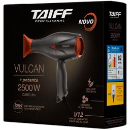 Secador de Cabelo Profissional Taiff Vulcan 2500w 220v - 3