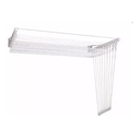 Ver imagem 1 de Varal de Parede Individual 10 Varetas Branco - 120cm