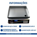 Ver imagem 3 de Chapa de Lanche Profissional Classic 45x50cm Jcn