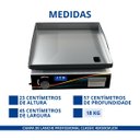 Ver imagem 2 de Chapa de Lanche Profissional Classic 45x50cm Jcn