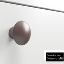 Ver imagem 5 de Balcão Gabinete para Banheiro com Pés 60cm Lionel B06 Branco Nogal - Lyam Decor