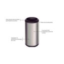 Ver imagem 2 de Lixeira Inox Tramontina Portofino 23 L