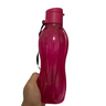 Tupperware Garrafa Eco Tupper 500ml Vermelha com Gliter Tupperware Garrafa Eco Tupper 500ml Vermelha - 3