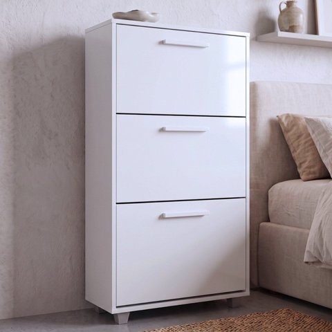 Sapateira 3 Portas Basculante Branco Advantage