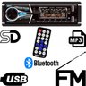 Rádio Estéreo Bluetooth para Automóvel Mega Star - 2