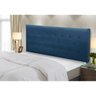 Cabeceira Cama Box Estofada Madeira Queen Size Montreal:azul - 2