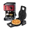 Cafeteira Expresso Cappuccino e Máquina de Waffle Oster 110V - 1