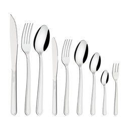 Faqueiro Búzios 54 Peças em Aço Inox com Facas para Churrasco Tramontina 23799/077 - 2