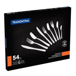Faqueiro Búzios 54 Peças em Aço Inox com Facas para Churrasco Tramontina 23799/077 - 4