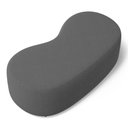 Ver mais imagens de Conjunto 03 Puffs Decorativos Living Aisha Orgânico Bouclê Cinza Escuro - Desk Design
