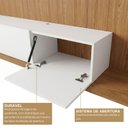 Ver imagem 7 de Rack com Painel para TV até 60 Polegadas Ayla 100% MDF com LED