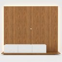 Ver imagem 2 de Rack com Painel para TV até 60 Polegadas Ayla 100% MDF com LED