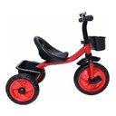 Ver imagem 2 de Triciclo Infantil com Cesta e Buzina Vermelho - Shiny Toys