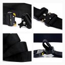 Ver imagem 7 de Cinto Tático Militar com Fivela de Metal - Preto