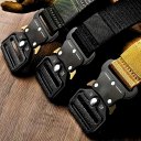 Ver imagem 4 de Cinto Tático Militar com Fivela de Metal - Preto