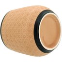 Ver imagem 4 de Cachepô Decorativo Vaso Enfeite 13x13x13cm Cerâmica Bege