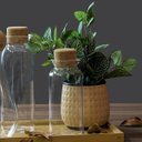 Ver imagem 7 de Cachepô Decorativo Vaso Enfeite 13x13x13cm Cerâmica Bege