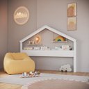 Ver imagem 6 de Cama Infantil Moldura Casinha para Colchão 0,88 x 1,88 Cor Branco