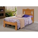 Ver imagem 5 de Cama Solteiro Vertice Nature Off White MDF MDP com Montagem Flex Casah