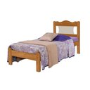 Ver imagem 2 de Cama Solteiro Vertice Nature Off White MDF MDP com Montagem Flex Casah