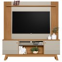 Ver imagem 1 de Rack para Sala com Painel para Tv 55 Pol Eller L05 Nature Off White - Lyam Decor