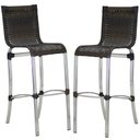 Ver imagem 2 de Conjunto de 6 Banquetas Jl em Alumínio para Balcão, Cozinha, Edícula - Pedra Ferro