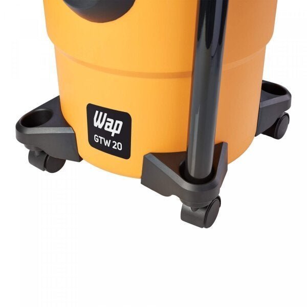 Aspirador de Pó e Água GTW 20 Econômico 1600w Bico Múltiplo Bocal de Sopro 20L WAP 220v Amarelo/Preto - 9