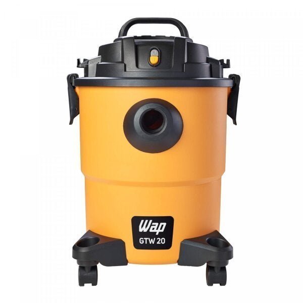 Aspirador de Pó e Água GTW 20 Econômico 1600w Bico Múltiplo Bocal de Sopro 20L WAP 220v Amarelo/Preto - 6