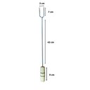 Ver imagem 2 de Garfo Para Churrasco 59cm Com Cabo De Madeira