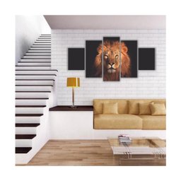 Quadro decorativo Leão de Judá Face Moderno - 2