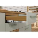 Ver imagem 3 de Cozinha Completa Princesa 1 Armário + 2 Balcões + 2 Paneleiros C5p32 Freijo Off White - Nesher