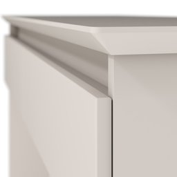 Aparador Bar Com Adega 2 Gavetas Classic I04 Off White - Mpozenato - 4