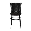 Ver imagem 5 de 6 Cadeiras para Mesa Preta Hawai Preto:marrom
