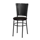 Ver imagem 2 de 6 Cadeiras para Mesa Preta Hawai Preto:marrom