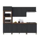 Ver imagem 2 de Armário Cozinha Modulada Completa Americana 100% MDF 270cm Provence Multimóveis Crink-CPL008