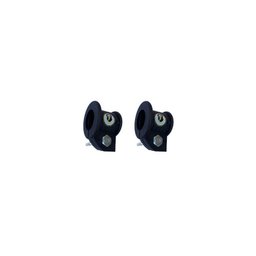 2 Presilha Injetada 25mm Barra Pump Academia Musculacao Trava Pesos Bloqueador Jfit - 1