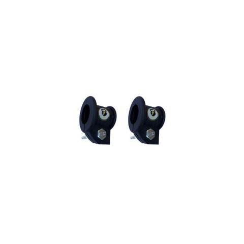 2 Presilha Injetada 25mm Barra Pump Academia Musculacao Trava Pesos Bloqueador Jfit