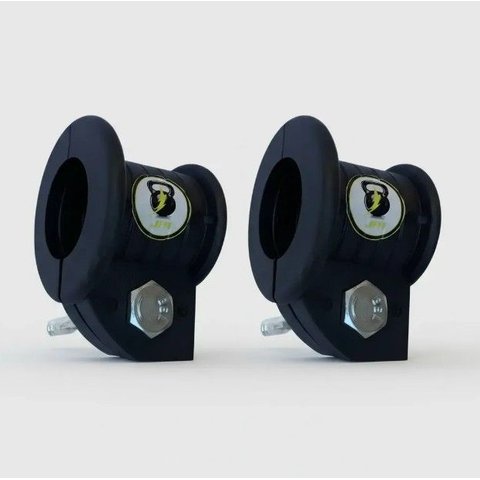 2 Presilha Injetada 25mm Barra Pump Academia Musculacao Trava Pesos Bloqueador Jfit