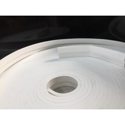 Roda Teto, Moldura De Teto, Sanca Teto De Eva Adesivo E Flexível *e18 5cmx 1cm 20 Metros* Branco - 1